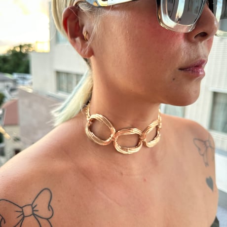 Chunk chunky necklace
