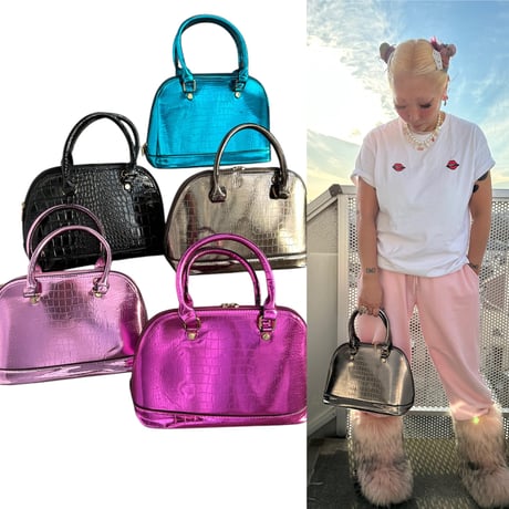 Mirror Boston bag