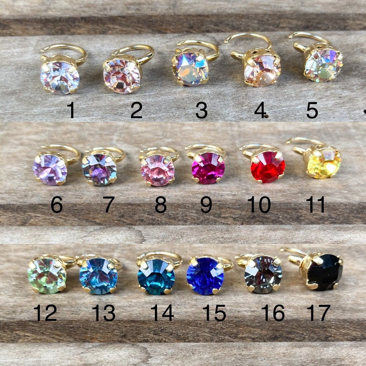 Nina Swarovski ear cuff | burself
