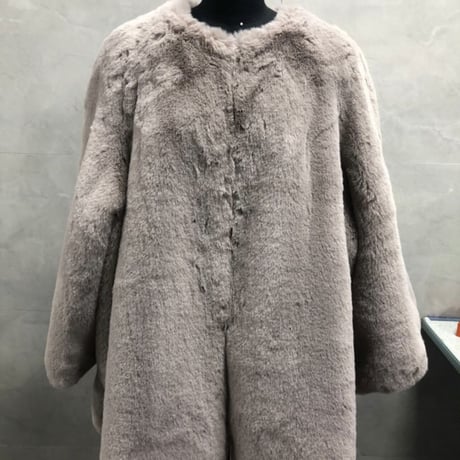 Burself faux fur medium coat