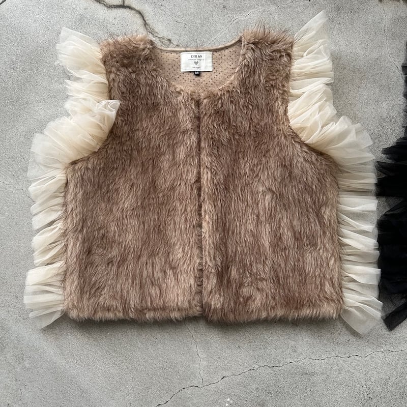 DIR69 x burself sweet eco fur vest | burself