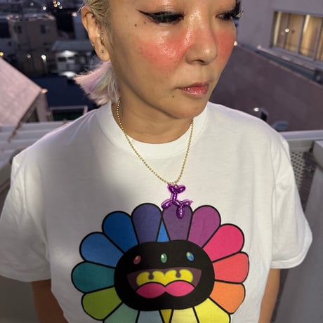 Dog balloon necklace