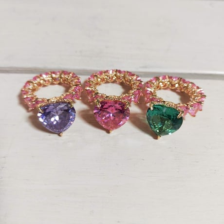 Princess heart ring
