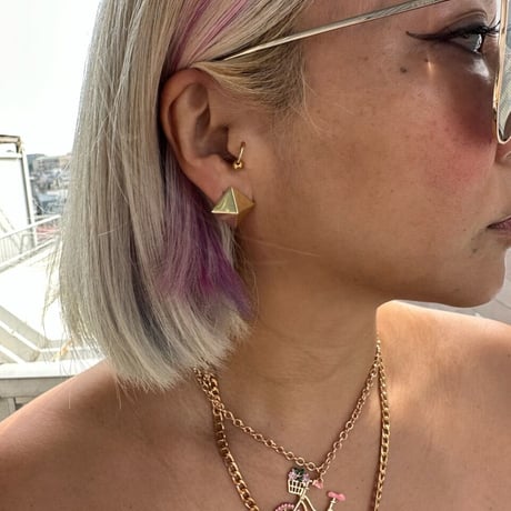 Studded earrings