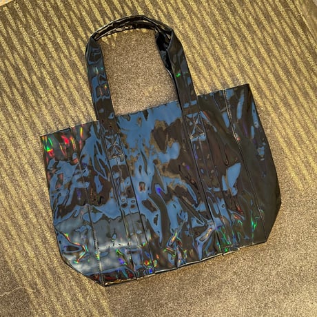 Mirror tote w long strap