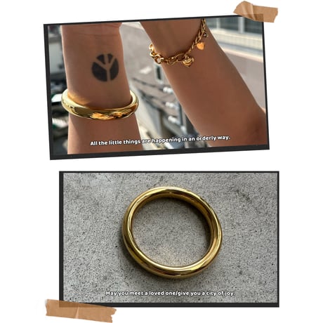 Golden bangle