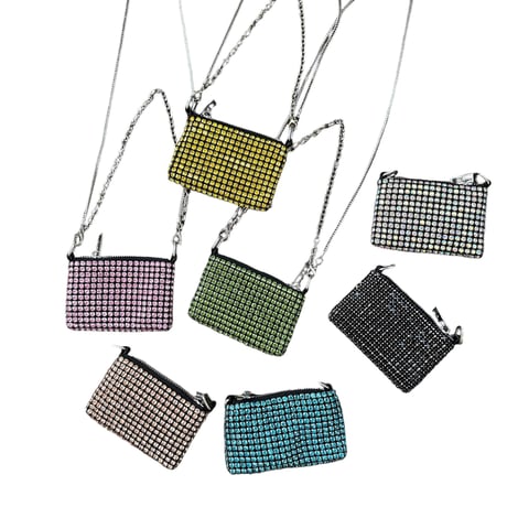 Mini bling bag w 2 straps