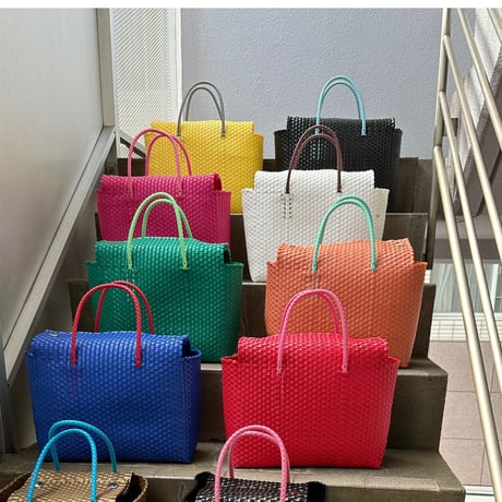 burself candy woven tote : large