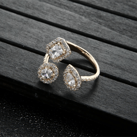Unique shape rings