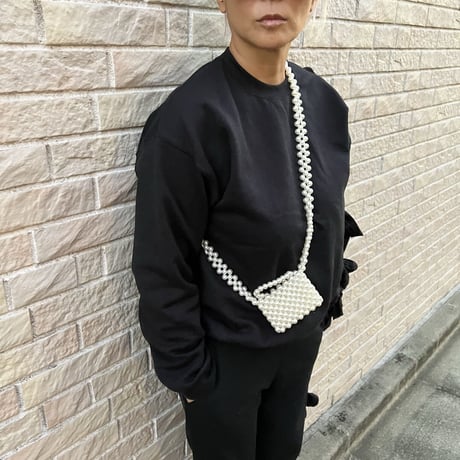 Pearl mini shoulder bag