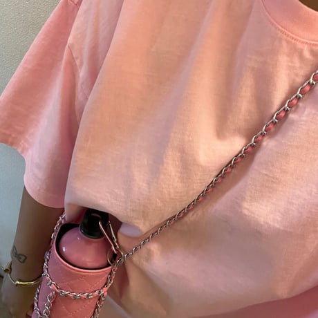 Quilted bottle holder bag
