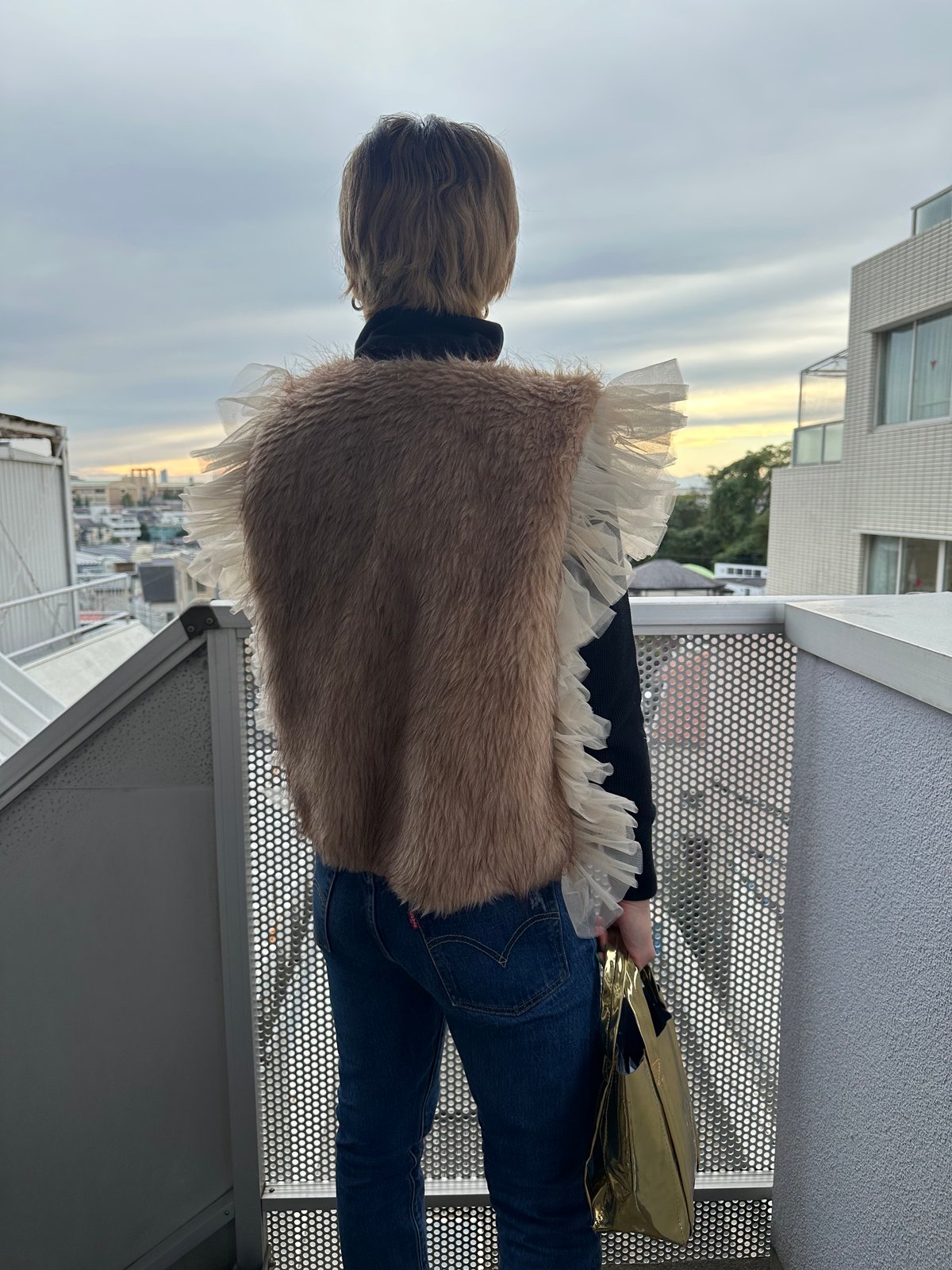 DIR69 x burself sweet eco fur vest | burself