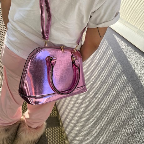 Mirror Boston bag