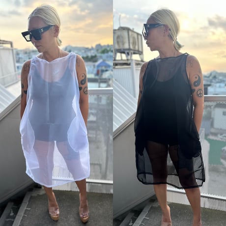 Transparent dress