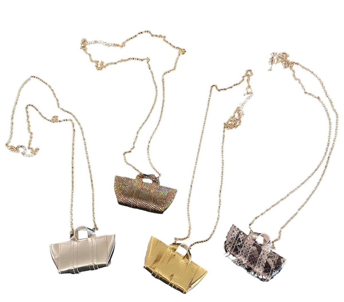 Mirror tote necklaces by kyo505 x burself | bur