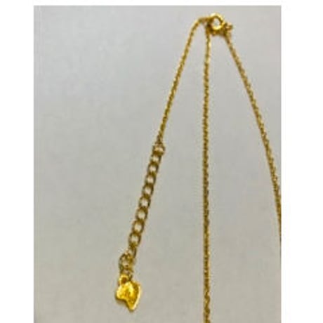 half opened eye necklace