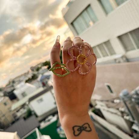 Flower bijoux accessories