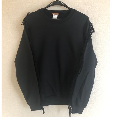 Fringed sweat top