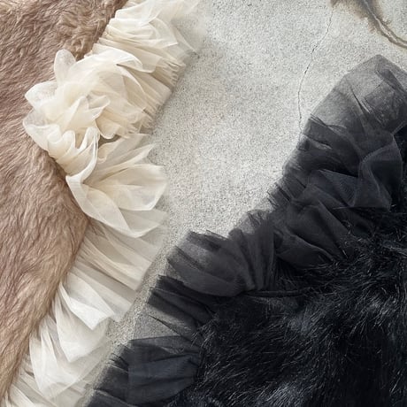 DIR69 x burself  sweet eco fur vest