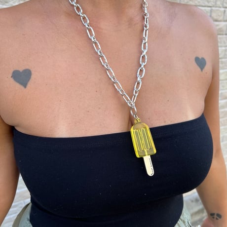 Ice candy top necklace