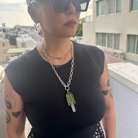 Ice candy top necklace