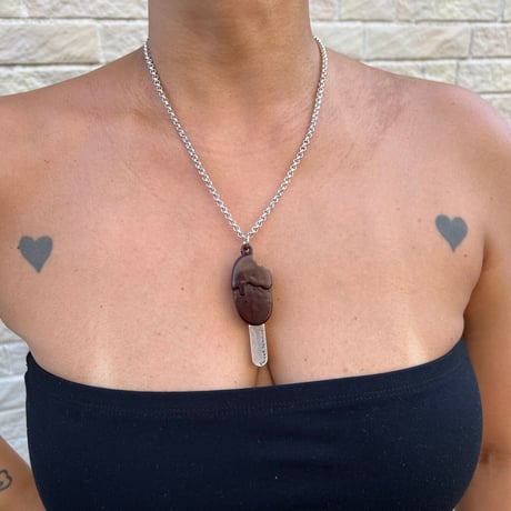 Ice candy top necklace