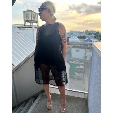 Transparent dress