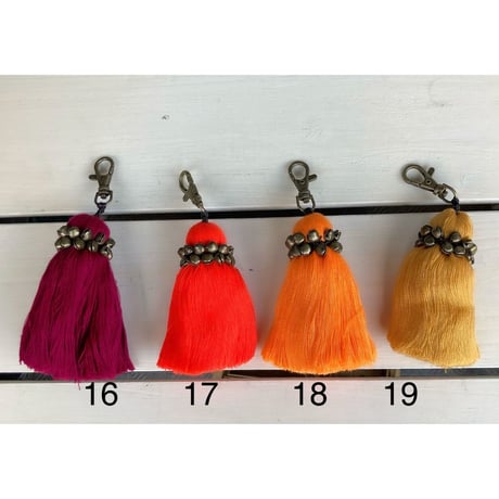 6inches tassel key charm