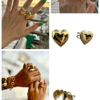 Heart rocket rings