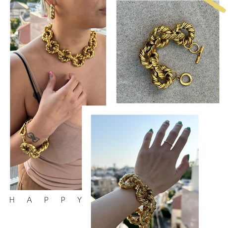 Chunky designed bracelet