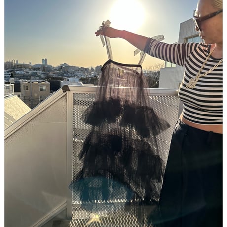 Black swan tulle dress / skirt
