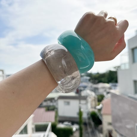 Thick sorbet bangle