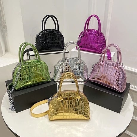 Mini crock mirror bag