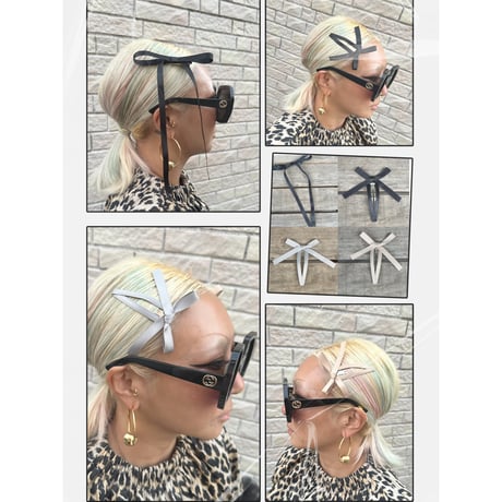 Ribbon hair pin