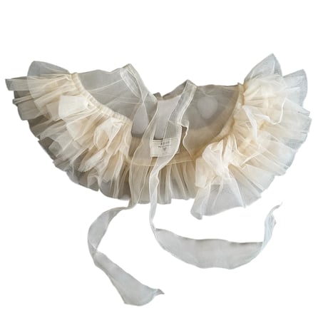 Ruffle tulle collar by DIR69