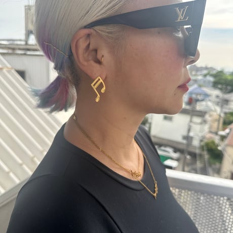 Wakuwaku pierced earrings