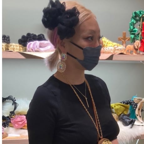 Bow tulle clip SMALL