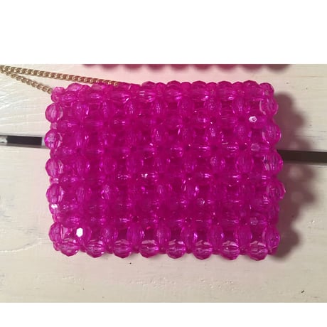 beaded doll bag
