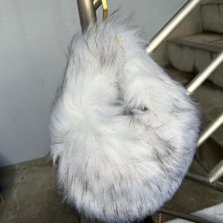 Set of Fluffy hat & bag