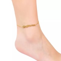 sign anklet
