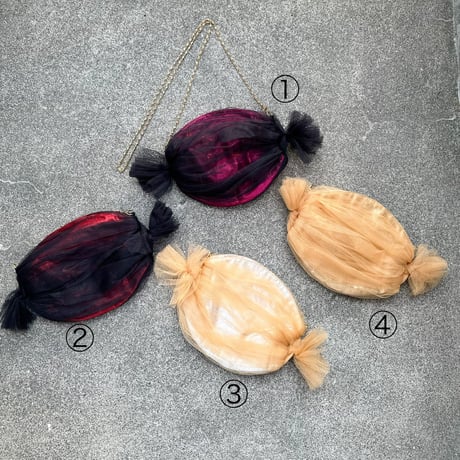 burself x DIR69 candy tulle bags