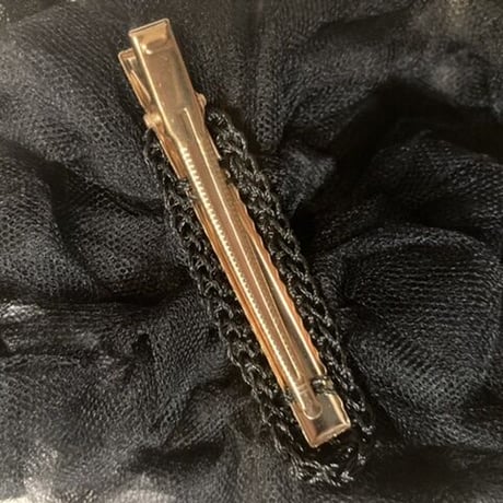 Bow tulle clip SMALL