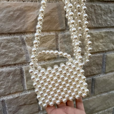 Pearl mini shoulder bag