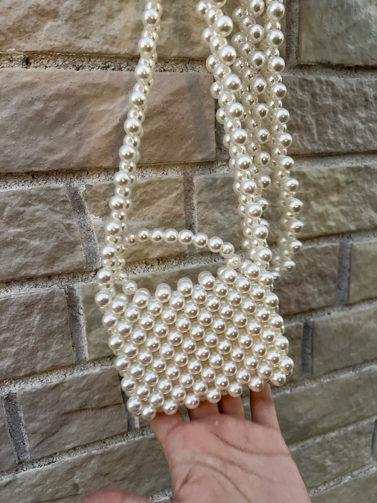 Pearl mini shoulder bag | burself 