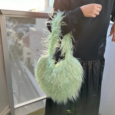 Moke moke bag w bijou pin brooch