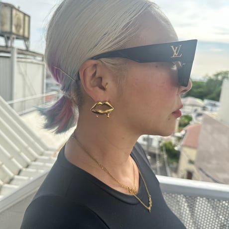 Wakuwaku pierced earrings
