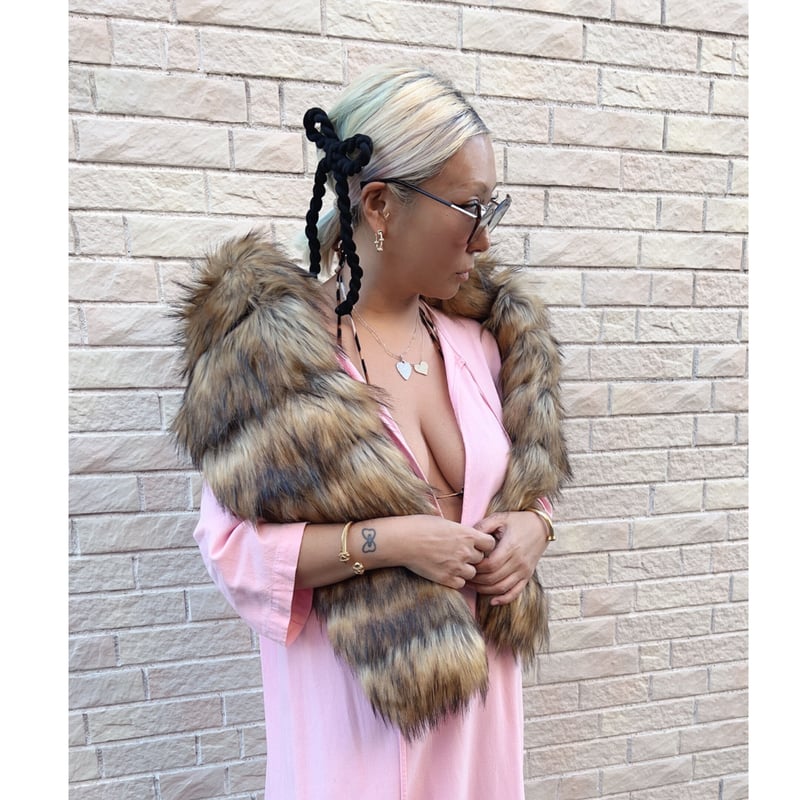 Eco fur sleeve | burself