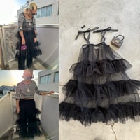 Black swan tulle dress / skirt
