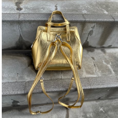mirror squared backpack handbag