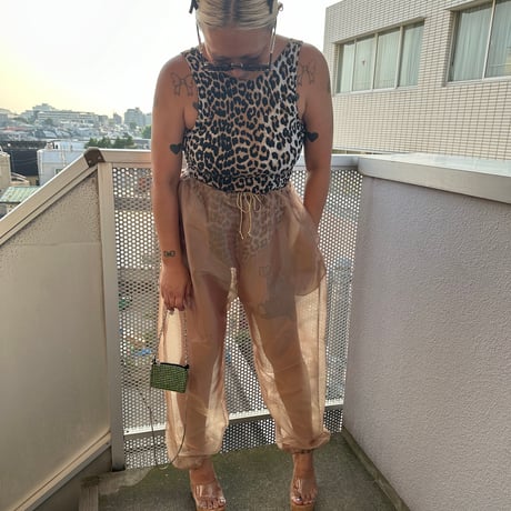 Glass cut pant